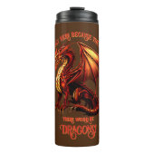 Voeg naamtekst toe - alleen hier omdat genoemde dr thermosbeker (Voorkant)