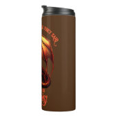 Voeg naamtekst toe - alleen hier omdat genoemde dr thermosbeker (Geroteerd rechts)