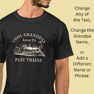 Voeg naamtekst toe - de Grootpas van de Koel houdt T-shirt