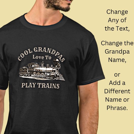 Voeg naamtekst toe - de Grootpas van de Koel houdt T-shirt