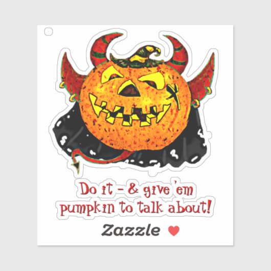 Voeg naamtekst toe, Gezegde voor boogontduiking Sticker (Vel)