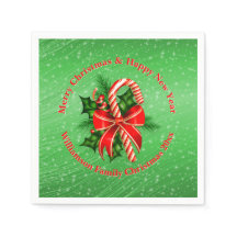 Voeg naamwijzigingstekst toe Rood groene kerst 20x