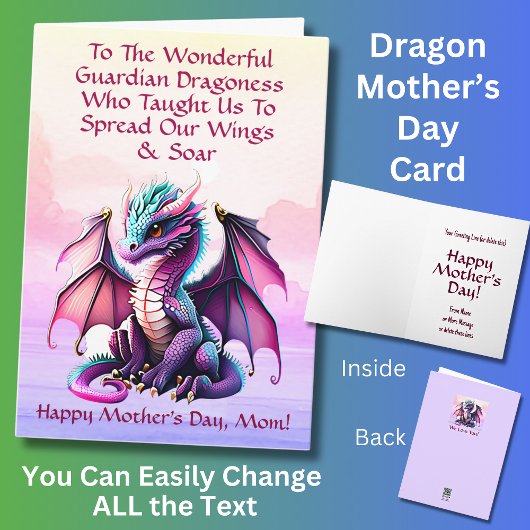 Voeg namen toe, aan de prachtige Dragoness uit de  Kaart