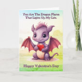 Voeg namen toe, jij bent de Dragon Flame die oplic Kaart (Voorkant)