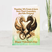 Voeg namen toe, samen, we Creëer een liefdesverhaa Kaart (Voorkant)