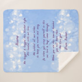 Voeg namen toe, verander elke tekst die we omhelsd sherpa deken (Voorkant (horizontaal))