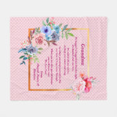 Voeg Namen toe, verander om het even welke tekst w Fleece Deken (Voorkant (Horizontaal))