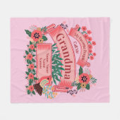 Voeg Namen toe Verandering ALLE Favoriete Tekst de Fleece Deken (Voorkant (Horizontaal))