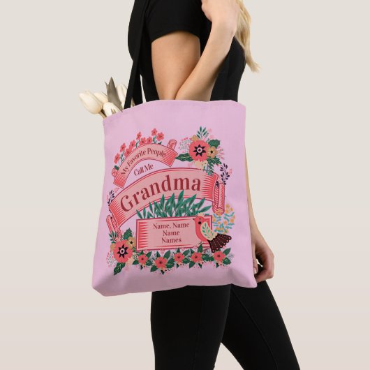 Voeg Namen toe Verandering ALLE Favoriete Tekst de Tote Bag (Dichtbij)