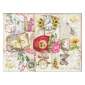 Voeg namen van familieleden toe aan illustraties  tafelkleed (Voorkant (Horizontaal))