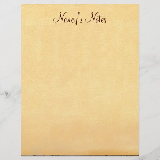 Voeg om het even welke Nota's van het Oude Papier  (Voorkant)