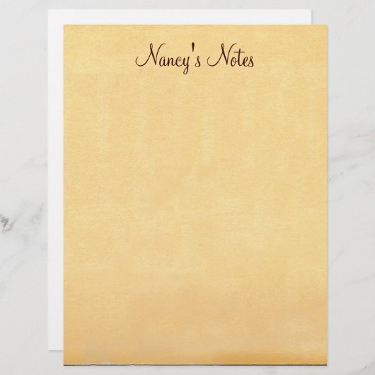 Voeg om het even welke Nota's van het Oude Papier  (Voorkant / Achterkant)