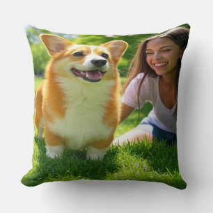 Voeg Pet Photo Personalize toe en pas aan Kussen