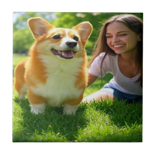 Voeg Pet Photo Personalize toe en pas aan Tegeltje
