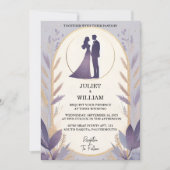 Voeg Plum Herfst Spring Summer Lavendel Sage Bruil Kaart (Voorkant)