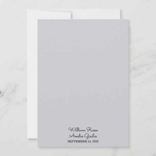 Voeg Plum Herfst Spring Summer Lavendel Sage Bruil Kaart (Achterkant)