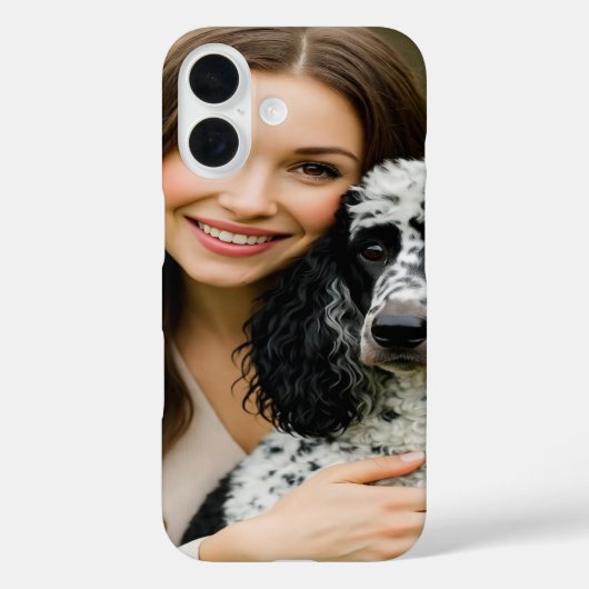 Voeg Poddle-foto toe Personaliseren Aanpassen Case-Mate iPhone Case (Achterkant)