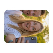 Voeg Selfie Aanpassen Toe Magneet (Horizontaal)