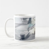 Voeg SLOGAN toe om Arctic Polar Beren Planet Ice t Koffiemok (Links)