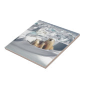 Voeg Slogan toe om het Arctische ijs van de planee Tegeltje (Zijkant)