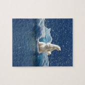 Voeg SLOGAN toe om Polaire Beren Arctic Planet Ice Legpuzzel (Horizontaal)