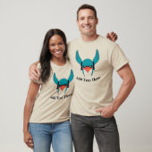 Voeg Tekst aan Comical Birdman toe T-shirt (Unisex)