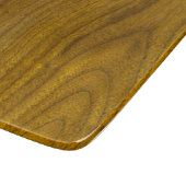 Voeg Tekst aan de Achtergrond van het Hout toe Snijplank (Hoek)