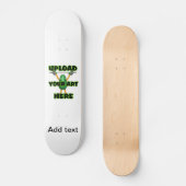 Voeg tekst aan dit coole leopard skateboard toe (Voorkant)