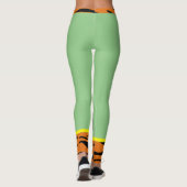 Voeg tekst en schattig l Animal pattern Workout Leggings (Achterkant)