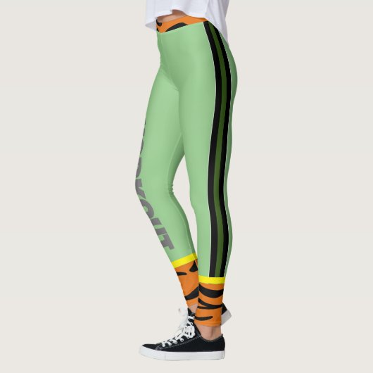 Voeg tekst  en schattig l Animal pattern Workout Leggings (Links)