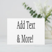 Voeg tekst & meer toe! Pas uw eigen gepersonalisee (Staand voorkant)