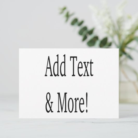 Voeg tekst & meer toe! Pas uw eigen gepersonalisee (Staand voorkant)