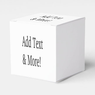 Voeg tekst & meer toe! Pas uw eigen gepersonalisee Bedankdoosjes