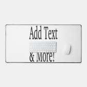 Voeg tekst & meer toe! Pas uw eigen gepersonalisee Bureaumat (Keyboard & Muis)
