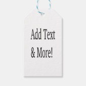 Voeg tekst & meer toe! Pas uw eigen gepersonalisee Cadeaulabel (Voorkant)