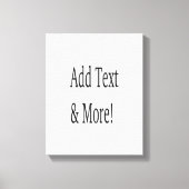 Voeg tekst & meer toe! Pas uw eigen gepersonalisee Canvas Afdruk (Voorkant)