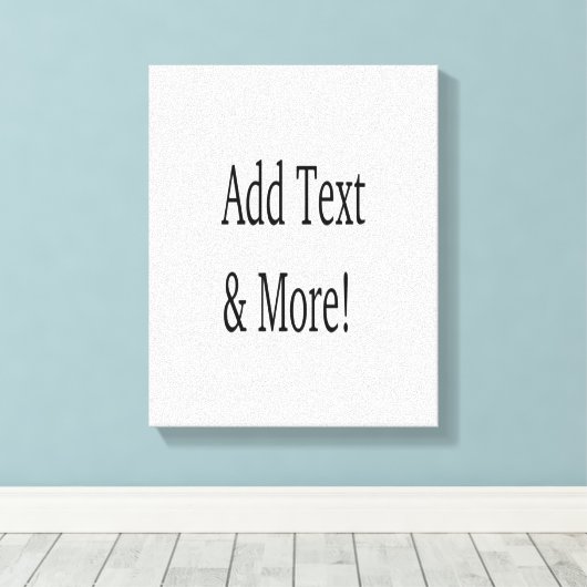 Voeg tekst & meer toe! Pas uw eigen gepersonalisee Canvas Afdruk (Insitu (Houten vloer))
