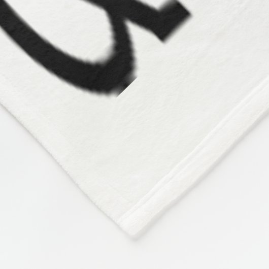 Voeg tekst & meer toe! Pas uw eigen gepersonalisee Fleece Deken (Hoek)