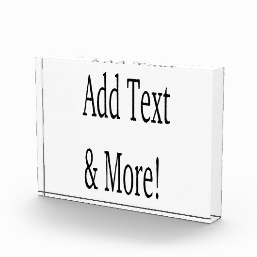 Voeg tekst & meer toe! Pas uw eigen gepersonalisee Fotoblokken (Rechts)