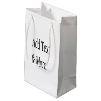 Voeg tekst & meer toe! Pas uw eigen gepersonalisee Klein Cadeauzakje