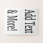 Voeg tekst & meer toe! Pas uw eigen gepersonalisee Legpuzzel (Horizontaal)