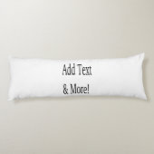 Voeg tekst & meer toe! Pas uw eigen gepersonalisee Lichaamskussen (Achterkant)