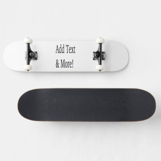 Voeg tekst & meer toe! Pas uw eigen gepersonalisee Persoonlijk Skateboard (Horizontaal)