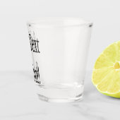 Voeg tekst & meer toe! Pas uw eigen gepersonalisee Shot Glas (Rechts)