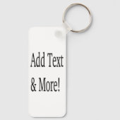 Voeg tekst & meer toe! Pas uw eigen gepersonalisee Sleutelhanger (Achterkant)