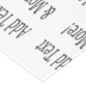 Voeg tekst & meer toe! Pas uw eigen gepersonalisee Tafelkleed (Gekanteld)