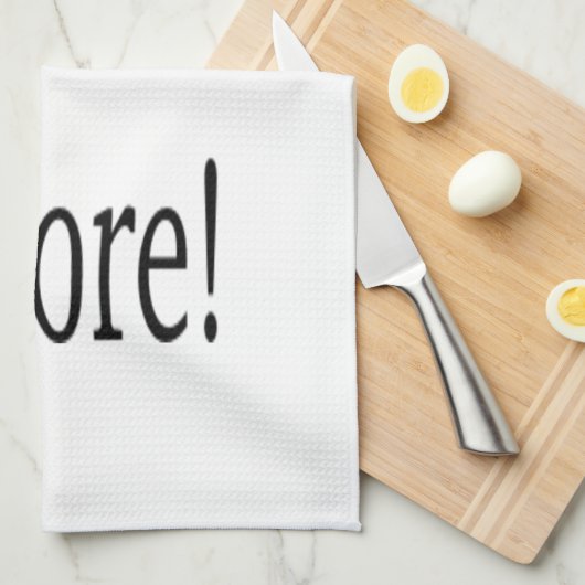 Voeg tekst & meer toe! Pas uw eigen gepersonalisee Theedoek (Quarter Fold)