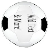Voeg tekst & meer toe! Pas uw eigen gepersonalisee Voetbal (Gedraaid)