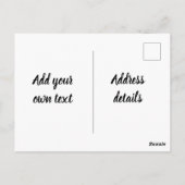 Voeg tekst toe.  Brooklyn Bridge. Briefkaart (Achterkant)