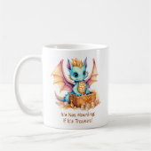 Voeg tekst toe, het is niet hamsteren als het een  koffiemok (Links)